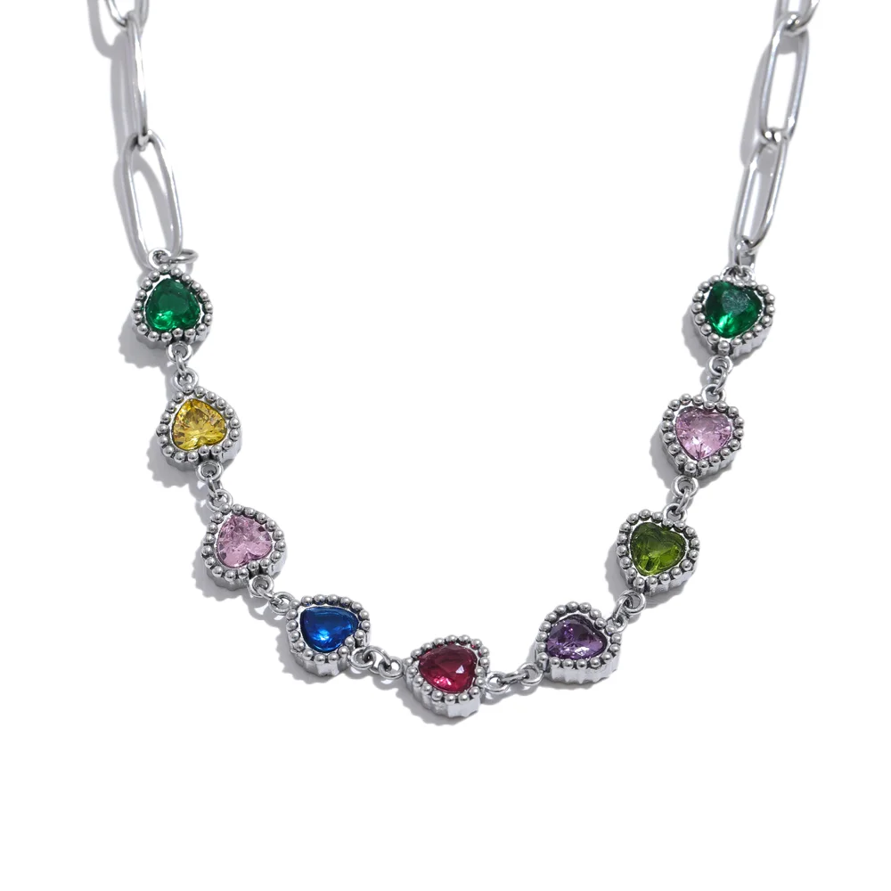 Corazón Encantado Necklace - Cardi Bella