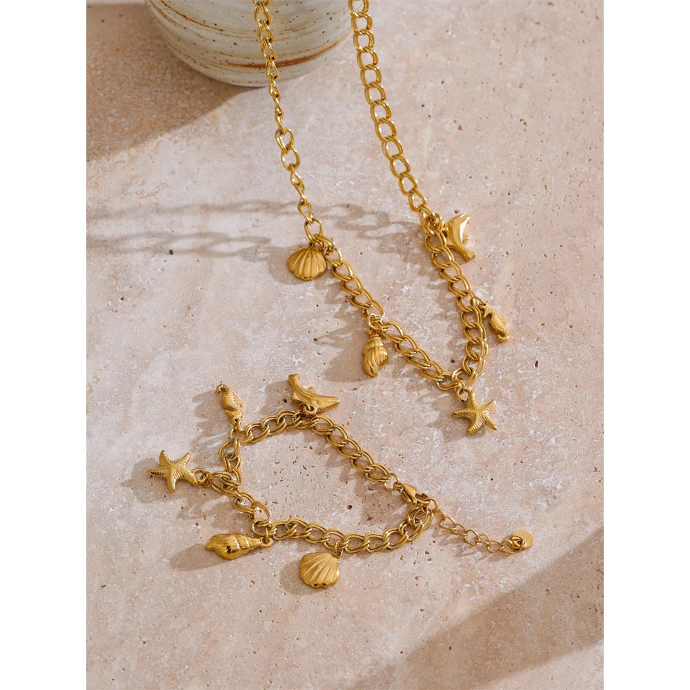 Ocean Breeze Charm Set - Cardi Bella