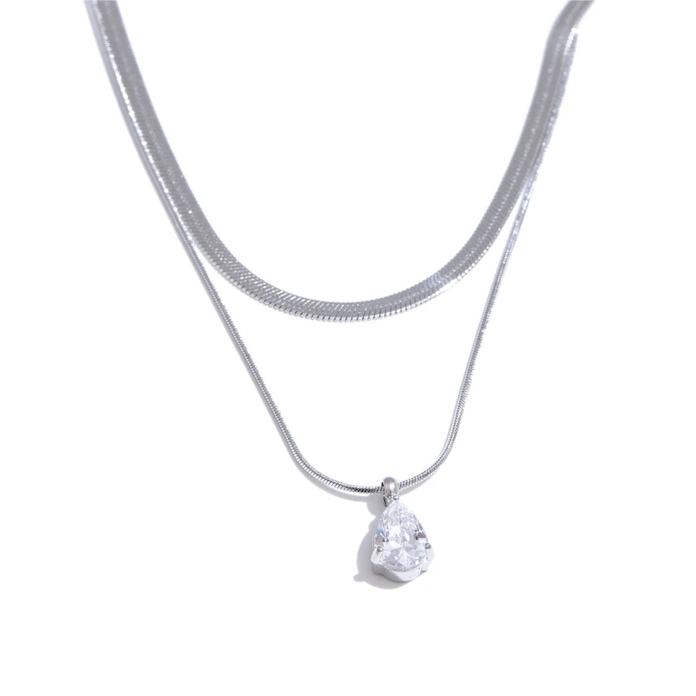 Lustrous Layers Necklace - Cardi Bella