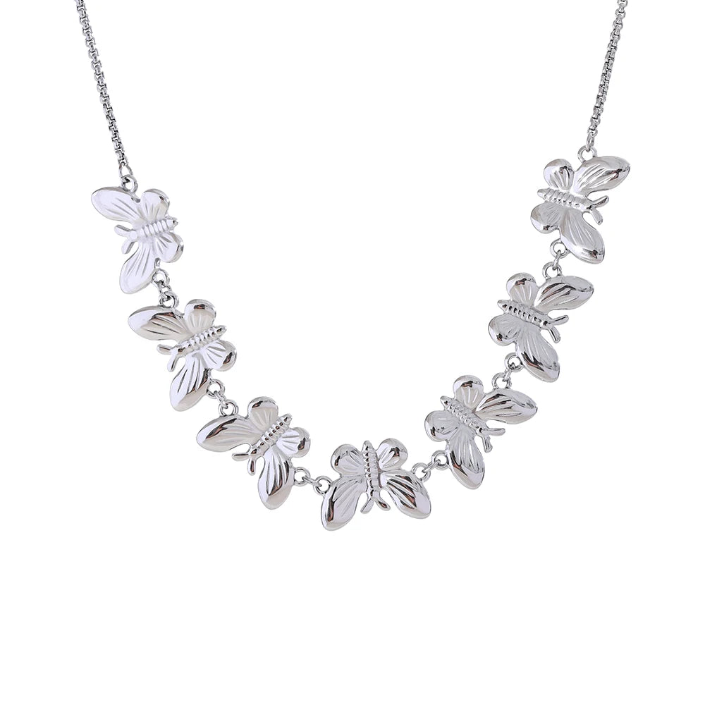 Butterfly Charm Chain - Cardi Bella