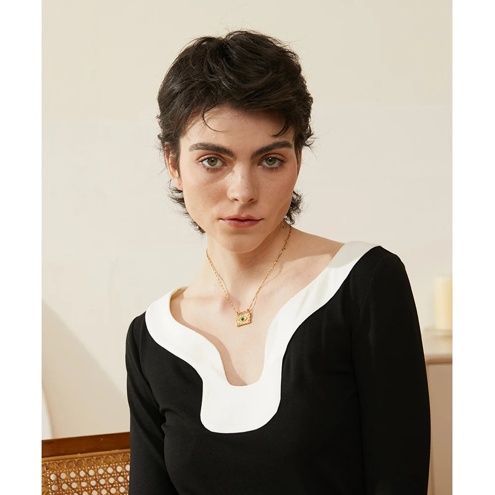 Ojo Místico Pendant Necklace - Cardi Bella
