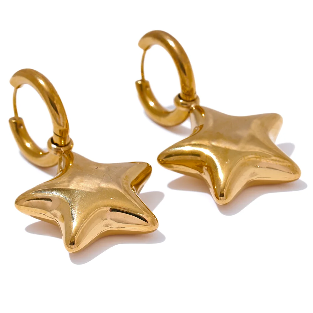 Estrella Brava Hoops - Cardi Bella