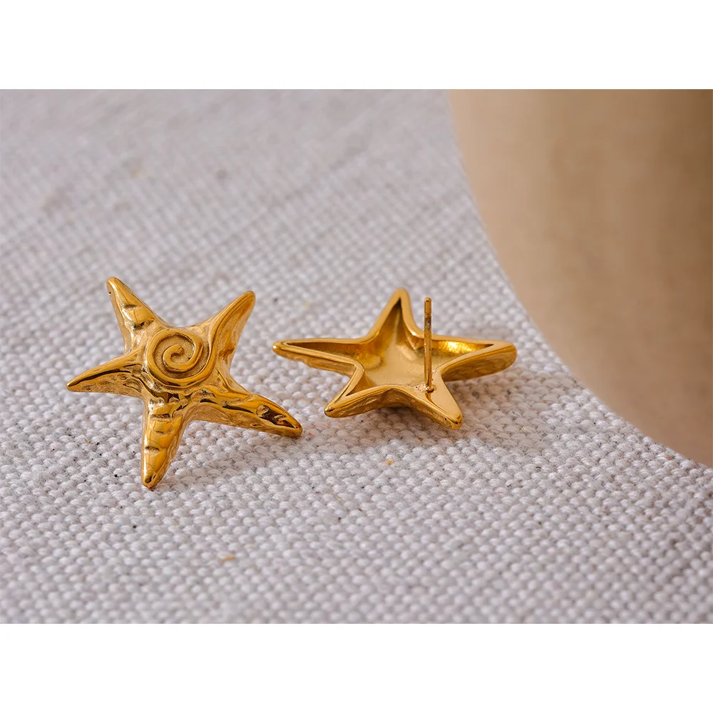 Estrella Marina Stud Earrings