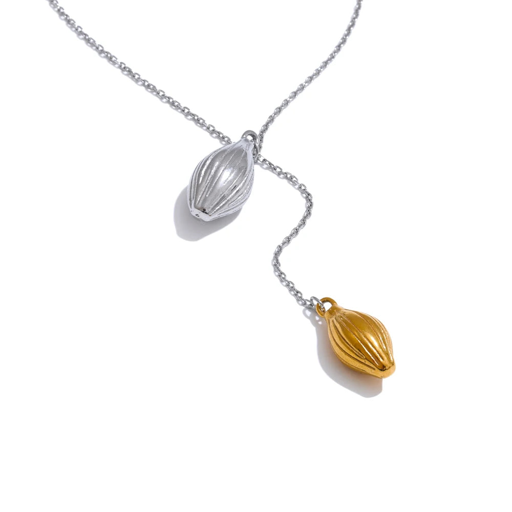 Luna Drop Necklace - Cardi Bella