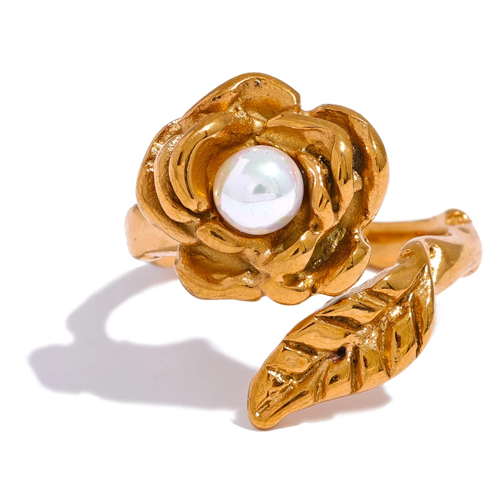 Rosetta Pearl Ring