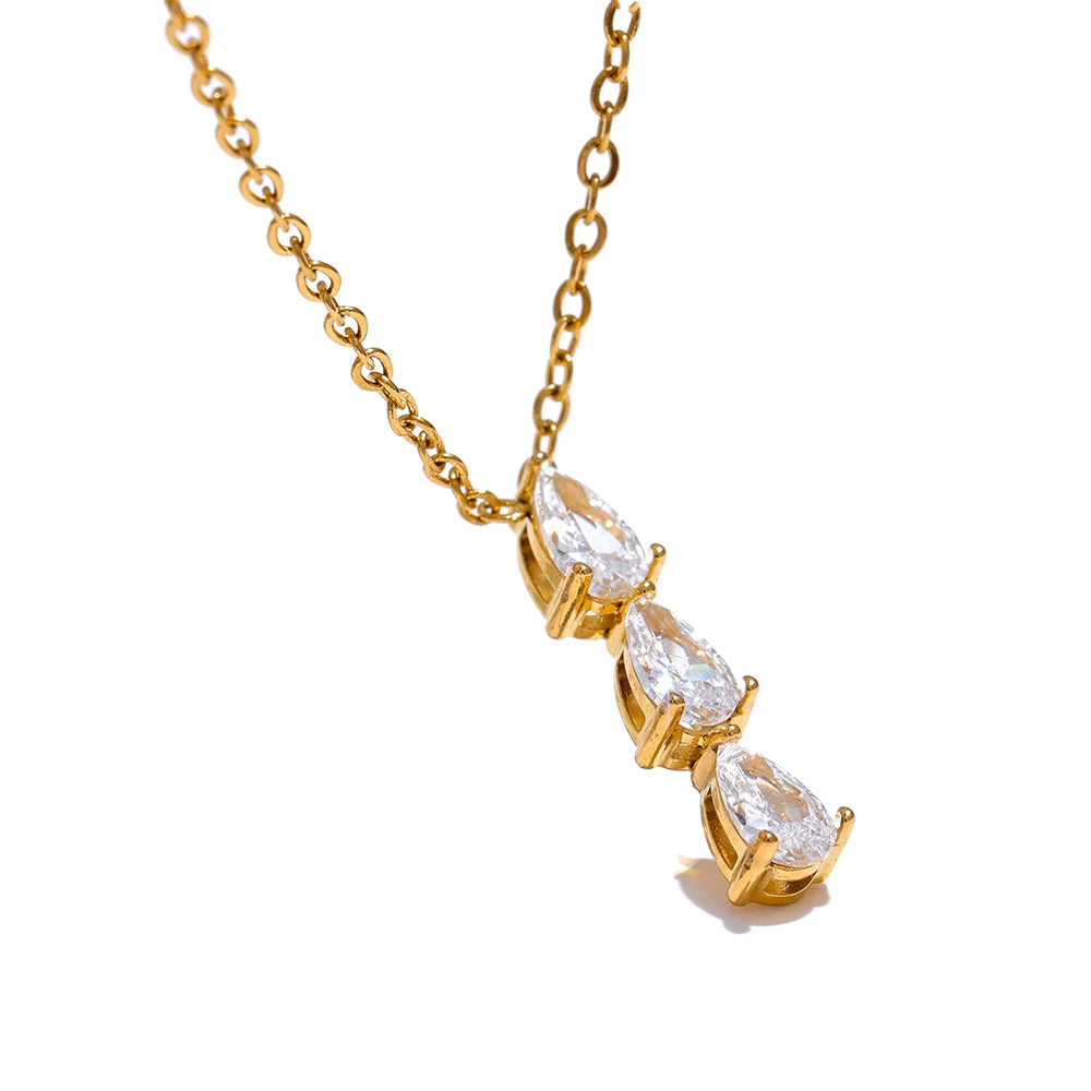 Alma Trio Necklace - Cardi Bella