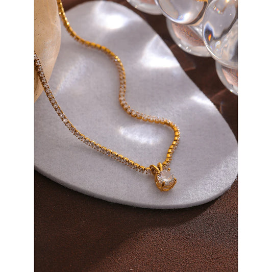 Amore Luce Necklace & Bracelet Set - Cardi Bella
