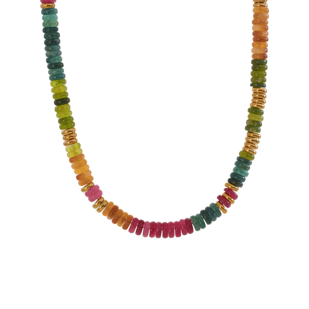 Nomad Beaded Necklace - Cardi Bella