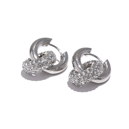 Nudo Brillante Earrings - Cardi Bella