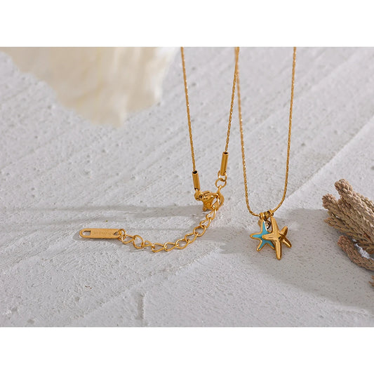 Ocean Breeze Necklace - Cardi Bella