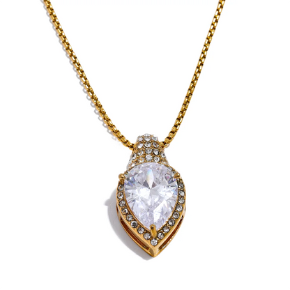Lacrima Luminosa Necklace - Cardi Bella
