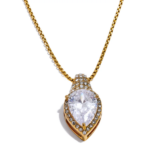 Lacrima Luminosa Necklace - Cardi Bella