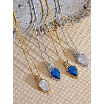 Lacrima Luminosa Necklace - Cardi Bella