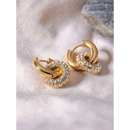 Nudo Brillante Earrings - Cardi Bella