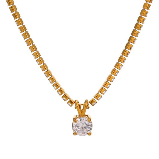 Amore Luce Necklace & Bracelet Set - Cardi Bella