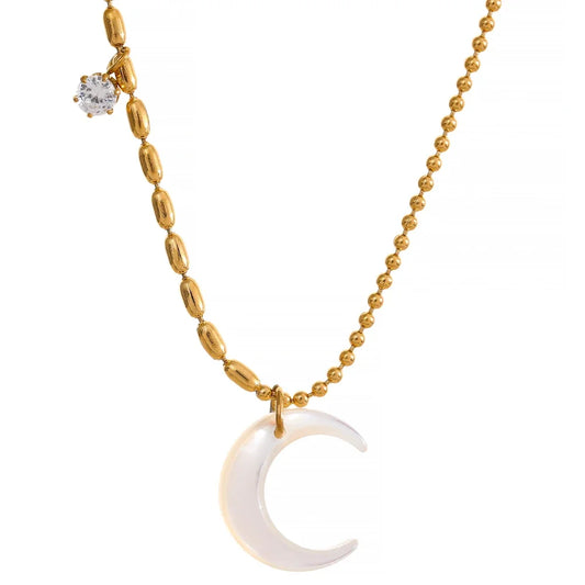 Celestial Luna Necklace - Cardi Bella