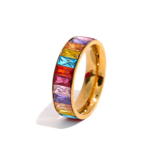 Arcoíris Rey Ring