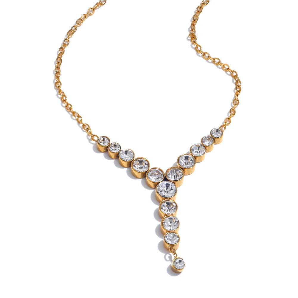 Luz del Cielo Necklace - Cardi Bella