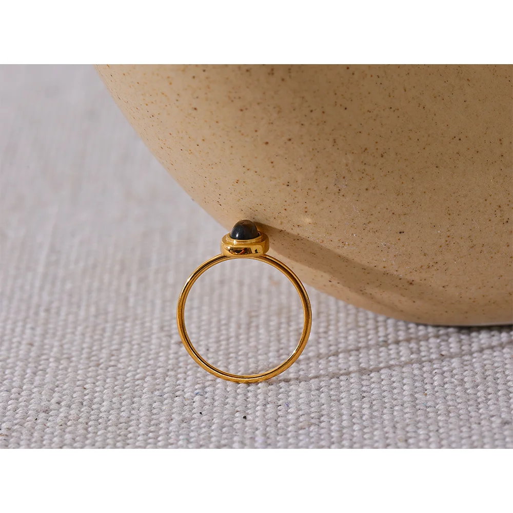 Alma Amber Ring