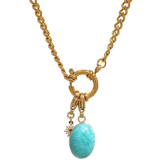 Laguna Charm Necklace - Cardi Bella