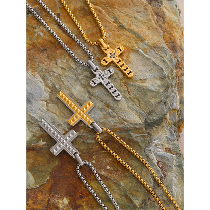 Faith & Strength Cross Necklace Collection - Cardi Bella