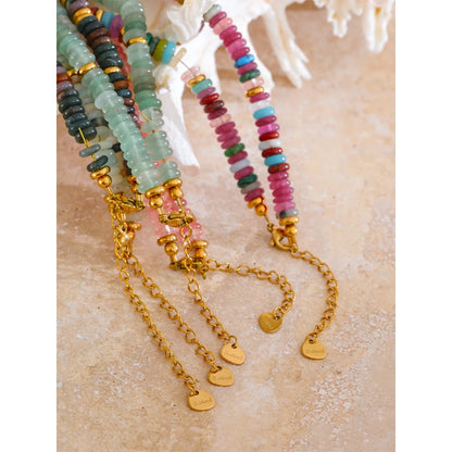 Nomad Beaded Necklace - Cardi Bella