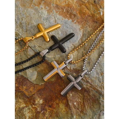 Faith & Strength Cross Necklace Collection - Cardi Bella
