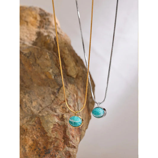 Mar Azul Necklace - Cardi Bella
