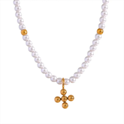 Perla Cruz Necklace - Cardi Bella
