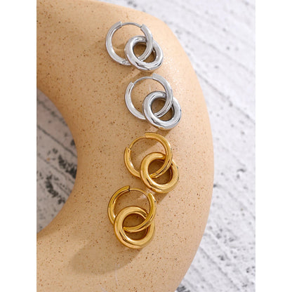 Doppio Hoops - Cardi Bella
