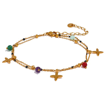 Mariposas de Luz Anklet - Cardi Bella