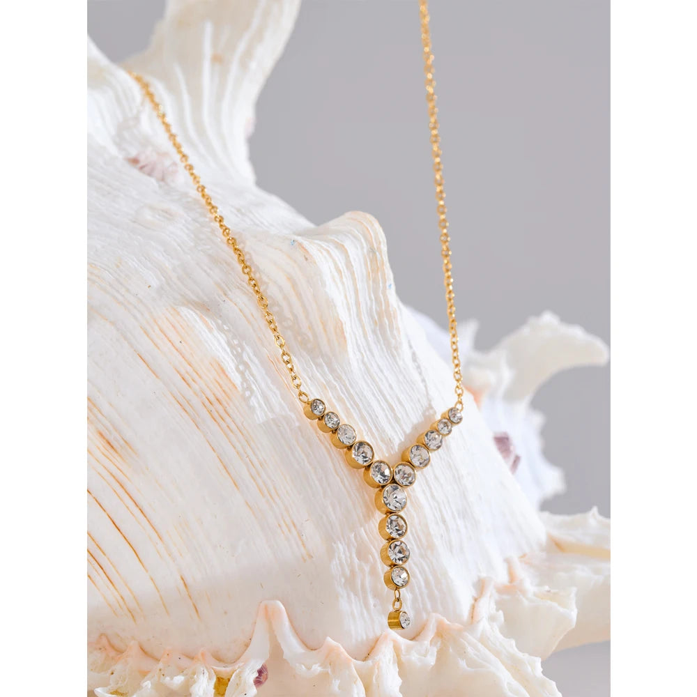 Luz del Cielo Necklace - Cardi Bella