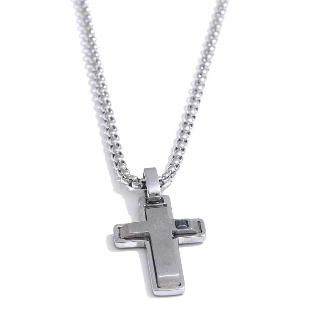 Faith & Strength Cross Necklace Collection - Cardi Bella