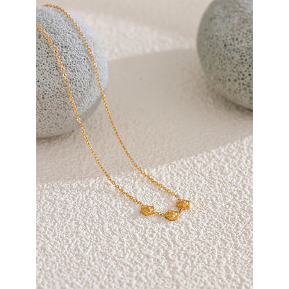Golden Rosebud Chain - Cardi Bella