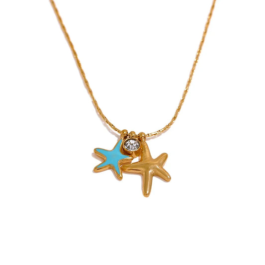 Ocean Breeze Necklace - Cardi Bella