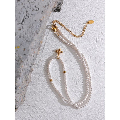 Perla Cruz Necklace - Cardi Bella