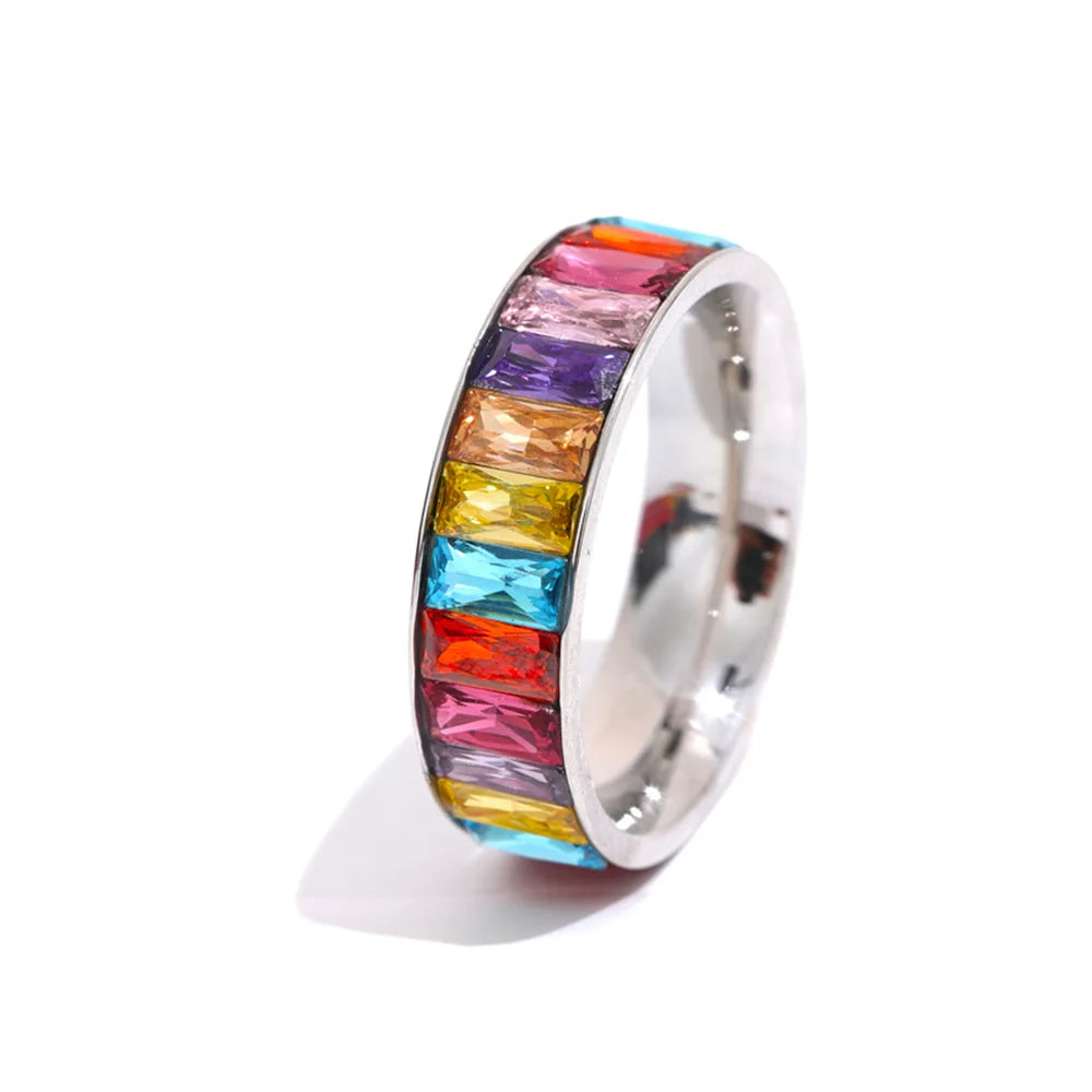 Arcoíris Rey Ring