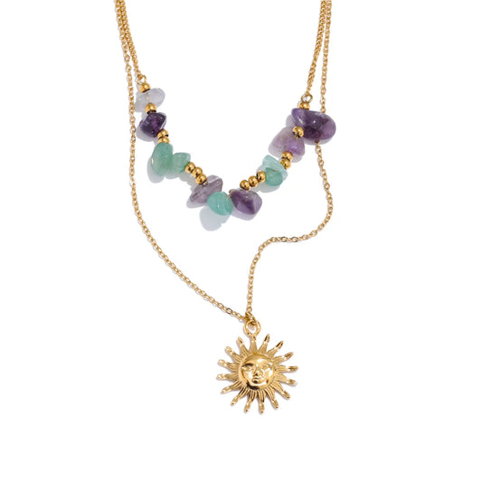 Solar Essence Necklace - Cardi Bella