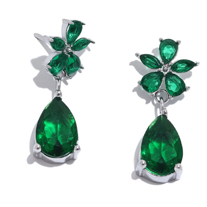 Orquídea Divina Earrings - Cardi Bella