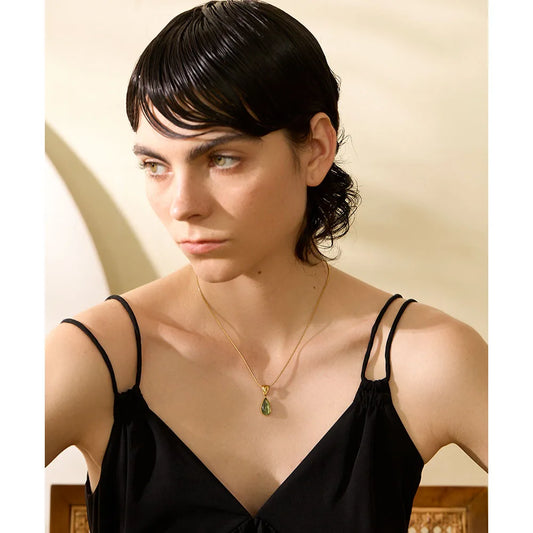 Lágrima Azul Necklace - Cardi Bella